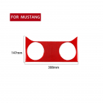 S&uuml;sinikkiust Ford Mustang 2005-2009 autojuhtimisseadme &otilde;hukonditsioneeri v&auml;ljalaskeava ventilatsiooniava Dekoratsioonikatte katte kleebis Auto tarvikud LHD must