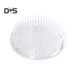 Lillede konnahoidja 3 iminapaga l&auml;bipaistvast plastikust &uuml;mmargune vaas Lilleseade Fikseeritud tihvtiga lilleseade t&ouml;&ouml;riist must