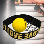 Poks Reflex Ball Peapael Reguleeritav K&auml;e Silma Koordinatsiooni Treening Punting 20g Soft Ball