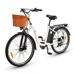 DYU C6 (2024. aasta) 26-tolline E-Bike elektrijalgratas, linnas&otilde;idujalgratas 26"