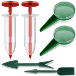 6 tk Mini k&uuml;lviseemnejaoturi k&uuml;lvikomplekt Istutusmasin K&auml;sitsi k&uuml;lvit&ouml;&ouml;riistad Praktiline v&auml;ikeste seemnete puistur lillepeenra aiat&ouml;&ouml;riist 6 pcs