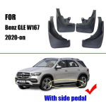mud flaps for Benz GLE W167 GLE350GLE450GLE400Mudguards Fender Mud flap splash Guard fenders Mudguard car accessories Front Rear tumehall v&auml;rv