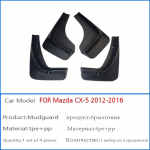 FOR Mazda CX-5 CX5 2012-2016 Poritiibade porilappide kaitsed Pritsmetega poriklapid Autotarvikud Auto Styline eesmine taga 4tk armee roheline v&auml;rv