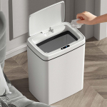 Automaatne pr&uuml;gikast puutevaba pr&uuml;gikast kaanega elektrooniline pr&uuml;gikast kontorisse 16L White