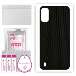 apgo Protective Skin Sticker for the back compatible with Nokia G21, Wrap Film, Foil, Vinyl - Pattern Matrix