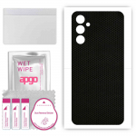 apgo Protective Skin Sticker for the back compatible with Samsung Galaxy A34, Wrap Film, Foil, Vinyl - Pattern Matrix