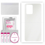 apgo Protective Skin Sticker for the back compatible with Xiaomi Redmi K50i 5G, Wrap Film, Foil, Vinyl - Pattern Matte Transparent