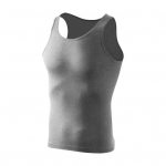 Suvine Meeste Vest &Uuml;hev&auml;rviline Varrukateta O Kaelus Niit &Otilde;huke Higine Imendumine Kiirelt kuivav lahtine Fitness Treening S&ouml;rkimine Athletic Tank Top XL valge