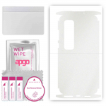 apgo Protective Skin Sticker for the back+sides compatible with Xiaomi Mi 10 Ultra, Full Wrap Film, Foil, Vinyl - Pattern Matte Transparent