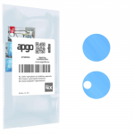 apgo 4x objektiivikaitse kaamera kaitsev h&uuml;briidklaas ZTE Blade V40 jaoks, kaamera kaitse, 9H kaamera objektiivi kaamera objektiivi kaitse