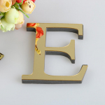 26 Letters DIY 3D Peegel Akr&uuml;&uuml;l Seinakleebised Kleebised Kodukaunistused Seinapildid
