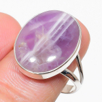 Looduslik Tiffany kivi v&auml;&auml;riskivi 925 prooviga h&otilde;be ehted s&otilde;rmus S.10 d7D13