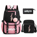 3 tk/komplekt Anime Naruto Seljakott L&otilde;uendist Seljakott Teismelisele &Otilde;pilasele T&uuml;druk Poiss Tagasi Kooli Koolikott Meestele Naistele Vabaaja Reisikotid
