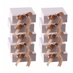 10 TK J&otilde;ulukingikarbid Paberkarbid Peokinkide Karbid Lindiga Pulmad S&uuml;nnip&auml;ev K&auml;sit&ouml;&ouml; Kommi K&uuml;psise &Scaron;okolaadik&uuml;psiste Karbid 11.5x11.5x5cm