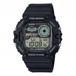 Casio Standardne digitaalgraafika kuufaasi vaigust rihmaga kvarts WS-1700H-1AV 100M meeste k&auml;ekell