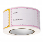 250 tk/rull isekleepuv s&uuml;gavk&uuml;lmik k&uuml;lmkapp toiduainete s&auml;ilituspaberist kleebiskleebised valged kuup&auml;evakleebised kodus s&auml;ilitamiseks.