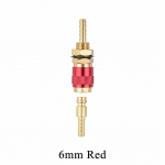 Kiir&uuml;hendusega veeadapter, gaasikindlad varuosad 6mm Red