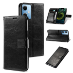 Klassikaline klapiga rahakoti nahast telefoni&uuml;mbrise kate Samsung Galaxy A05 A05S A15 A25 A35 A55 5G 4G jaoks Samsung Galaxy A55 must