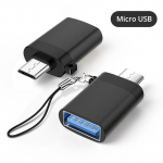 HdoorLink Micro-USB OTG-adapter USB3.0 C-t&uuml;&uuml;pi andmete s&uuml;nkroonimine v&auml;lkm&auml;luseadme hiirepistikuga Android-telefonile Micro USB OTG must