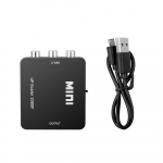 Mini-AV-HDMI-adapter RCA-HDMI-&uuml;hilduv muundur HD 1080P 1920*1080 AV2HDMI tugi NTSC PAL-v&auml;ljund AV-HDMI-sse