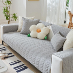 Pol&uuml;esterist istmekate nurgadiivani kate Diivanikomplekt elutoam&ouml;&ouml;bel kaitse&uuml;mbris lamamistool diivanvoodi libisemiskindel diivanipadi 30x50cm pillowcase mustjasvalge