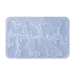 Silikoonvorm DIY k&otilde;rvar&otilde;ngaste ja k&otilde;rvatilkade jaoks geomeetrilise kujuga k&otilde;rvar&otilde;ngaste ripatsidega k&otilde;rvadekoratiivvormi DIY ehtetarvikud 3