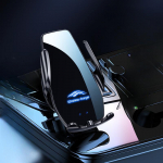 Uus magnetiline iminapaga autotelefonihoidik, juhtmevaba laadimisega autohoidik, universaalne auto navigatsiooni telefonihoidik must
