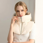 WTEMPO talvised &uuml;likerged sule puuvillased kapuutsiga m&uuml;tsid Naiste meeste &uuml;hev&auml;rvilised soe sall m&uuml;ts Kaela/k&otilde;rvakaitse t&otilde;mblukuga n&ouml;&ouml;riga salli sallid One Size beež