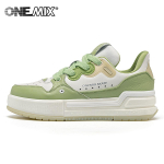 ONEMIX lauajalatsid meestele ja naistele, hingavad ja p&otilde;rutust neelavad leivakingad v&auml;listingimustes kasutatavad paksu tallaga mitmek&uuml;lgsed ja kerged 35 roheline