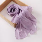 Hingav ja lahe Island Satin Smooth Crepe Long Sall Bright Silk Sall Peasall 70*175CM