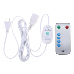 110 V 220 V 60 W USA pikenduskaabel koos 12-tunnise kaugajastusega j&otilde;ulupuude jaoks LED-valguslamp laeventilaator