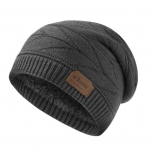 Meeste talvem&uuml;ts Kootud veniv kuhjatud m&uuml;ts Paks pl&uuml;&uuml;s vooder &uuml;hev&auml;rviline k&otilde;rva pruun