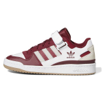 Adidas Forum Low Collegiate Burgundia Hallid Unisex Tossud Punane Hall-&Uuml;ks Pilv-Valge GX7068 41⅓