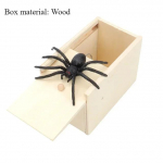 Trikk&auml;mblik naljakas hirmutuskast puidust peidetud kast Kvaliteetne jant puidust hirmutuskast L&otilde;bus m&auml;ng jant trikk s&otilde;ber kontorim&auml;nguasjad valge