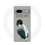 Kaitse&uuml;mbris - Maniacase - Google Pixel 7a - Anime Death Note Ryuzaki - Painduv - Must must