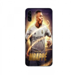 Coque Maniacase pourSamsung Galaxy A50 Kylian Mbappe Real Madrid Wallpaper