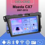 Android Carplay Autoraadio Mazda CX7 2007-2015 jaoks Multimeediam&auml;ngija Pea&uuml;ksus Stereo GPS-navigatsioon BT WIFI 2+32GB 1+16GB