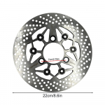 Pidurikettad 220 mm paksendatud metallist jalgratta rootorid pidurdamiseks Jalgratta ketaspiduri rootor Elektrilise rolleri ketaspidur m&auml;estikule