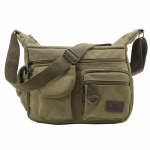 Kvaliteetne l&otilde;uendist k&auml;ekott meeste vanaaegne veekindel Crossbody kotid portfell &otilde;lakott meeste k&auml;ekott One Size khaki