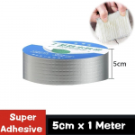 Veekindel teip K&otilde;rge temperatuuritaluvus Alumiiniumfoolium pakseneb but&uuml;&uuml;lteip seina basseini katuse pragude kanali parandamine tihendatud iseteip 5cm*1m