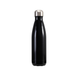 350/500/750/1000ml Kahekordse seinaga roostevabast terasest veepudel Termospudel Hoiab kuuma ja k&uuml;lma Isoleeritud vaakumkolb Sport <50ml black