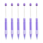 6 tk helmestega mehaaniline pliiats, 0,5 mm joonistus, automaatne pliiats, helmestega automaatne pliiats &otilde;pilaste kirjutamiseks. 2