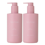 A.M.Tree Flora fragrant perfume highly moisturizing body lotion flower rose scent, 2 pieces, 300ml white