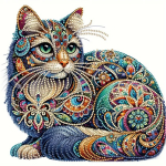 5D DIY teemantmaalimise loomakomplekt liblikas j&auml;nes kass DIY osaline erikujuline puur K&auml;sitsi valmistatud teemantmosaiik Art G 30x30cm