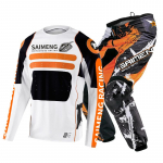 motokrossi k&auml;igukomplekt lastele 4 5 6 7 8 9 10 11 12 13 aastat Noor laps Mootorrattapoiss t&uuml;druk Jersey Pant Kits v&otilde;istluskost&uuml;&uuml;m Off-road Enduro MX MTB L-24