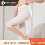 Haosangyuan Suvised Hingavad Mulberry Siidist Leggingsid 2307 XL must