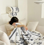 Piimane sametist tekk lastele, paksendatud lambavillast tekk, paksendatud kahepoolne sametist l&otilde;una 150 200cm