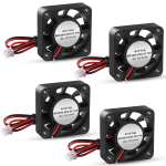 4 tk 3D-printeri jahutusventilaator, 4010 puhur, 40x40 x 10 mm h&uuml;drauliline laager, harjadeta alalisvoolu 12v 24v jahutusventilaatorid 3D-printeri jaoks 4pcs 4010 fan
