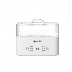 200W elektriline munakeetja, automaatne munakeetja, hommikus&ouml;&ouml;gimasin, munakreemikaste aurutuspliit, toidusoojendaja, vastuv&otilde;tuga 220V EU valge