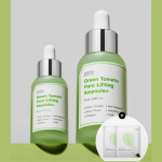[2-osaline komplekt] Rohelise tomati pooride ampull 75ml + 30ml (+2 poorimaski lehte)
